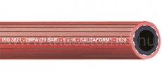 Saldaform bordázott gázhegesztő tömlő acetilénhez és védőgázokhoz