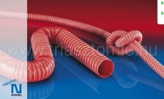 Duplafalú Hőálló szilikon elszívótömlő, 250°C-ig, ipari alkalmazásra